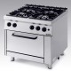Gas Open Burners With Oven